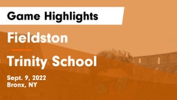 Fieldston  vs Trinity School Game Highlights - Sept. 9, 2022