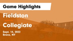 Fieldston  vs Collegiate Game Highlights - Sept. 14, 2022