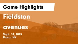 Fieldston  vs avenues Game Highlights - Sept. 18, 2023