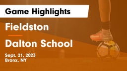 Fieldston  vs Dalton School Game Highlights - Sept. 21, 2023