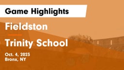 Fieldston  vs Trinity School Game Highlights - Oct. 4, 2023