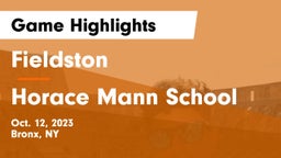 Fieldston  vs Horace Mann School Game Highlights - Oct. 12, 2023