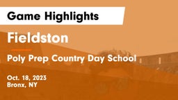 Fieldston  vs Poly Prep Country Day School Game Highlights - Oct. 18, 2023