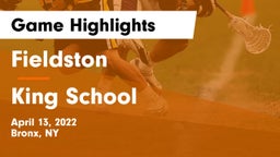Fieldston  vs King School Game Highlights - April 13, 2022