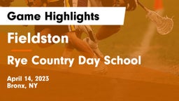 Fieldston  vs Rye Country Day School Game Highlights - April 14, 2023