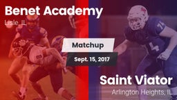 Matchup: Benet Academy High vs. Saint Viator  2017