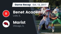 Recap: Benet Academy  vs. Marist  2017