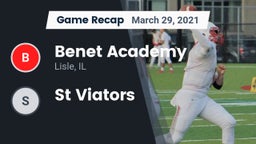 Recap: Benet Academy  vs. St Viators 2021