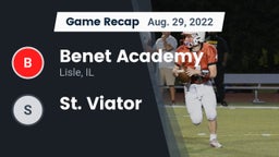 Recap: Benet Academy  vs. St. Viator 2022