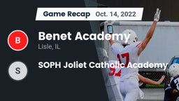Recap: Benet Academy  vs. SOPH Joliet Catholic Academy 2022