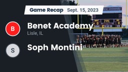 Recap: Benet Academy  vs. Soph Montini 2023