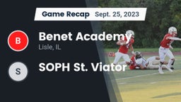 Recap: Benet Academy  vs. SOPH St. Viator 2023