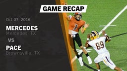 Recap: Mercedes  vs. Pace  2016