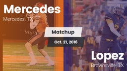 Matchup: Mercedes  vs. Lopez  2016