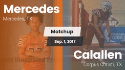 Matchup: Mercedes  vs. Calallen  2017