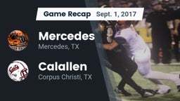 Recap: Mercedes  vs. Calallen  2017