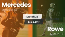 Matchup: Mercedes  vs. Rowe  2017