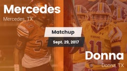 Matchup: Mercedes  vs. Donna  2017