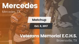 Matchup: Mercedes  vs. Veterans Memorial E.C.H.S. 2017