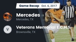 Recap: Mercedes  vs. Veterans Memorial E.C.H.S. 2017