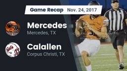 Recap: Mercedes  vs. Calallen  2017