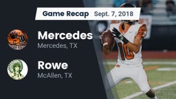 Recap: Mercedes  vs. Rowe  2018