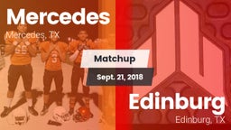 Matchup: Mercedes  vs. Edinburg  2018