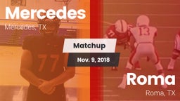 Matchup: Mercedes  vs. Roma  2018