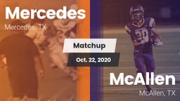 Matchup: Mercedes  vs. McAllen  2020