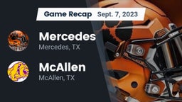 Recap: Mercedes  vs. McAllen  2023