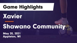 Xavier  vs Shawano Community  Game Highlights - May 20, 2021