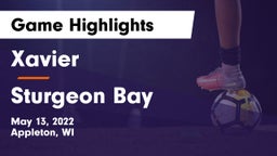 Xavier  vs Sturgeon Bay  Game Highlights - May 13, 2022