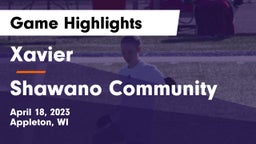 Xavier  vs Shawano Community  Game Highlights - April 18, 2023