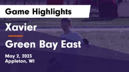 Xavier  vs Green Bay East  Game Highlights - May 2, 2023