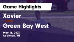 Xavier  vs Green Bay West Game Highlights - May 16, 2023