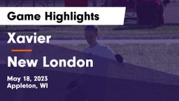 Xavier  vs New London  Game Highlights - May 18, 2023