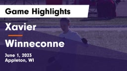 Xavier  vs Winneconne  Game Highlights - June 1, 2023
