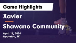 Xavier  vs Shawano Community  Game Highlights - April 16, 2024