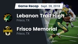 Recap: Lebanon Trail High vs. Frisco Memorial  2018