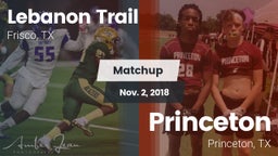 Matchup: Lebanon Trail High S vs. Princeton  2018