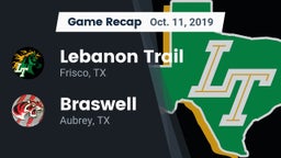 Recap: Lebanon Trail  vs. Braswell  2019