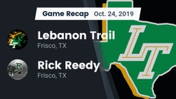 Recap: Lebanon Trail  vs. Rick Reedy  2019