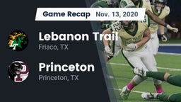 Recap: Lebanon Trail  vs. Princeton  2020