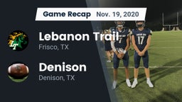 Recap: Lebanon Trail  vs. Denison  2020