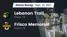 Recap: Lebanon Trail  vs. Frisco Memorial  2021