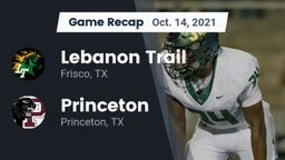 Recap: Lebanon Trail  vs. Princeton  2021