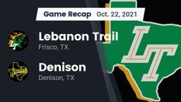 Recap: Lebanon Trail  vs. Denison  2021