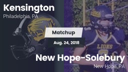 Matchup: Kensington vs. New Hope-Solebury  2018