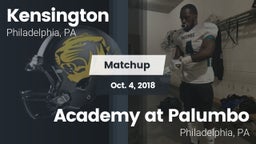 Matchup: Kensington vs. Academy at Palumbo  2018