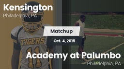 Matchup: Kensington vs. Academy at Palumbo  2019